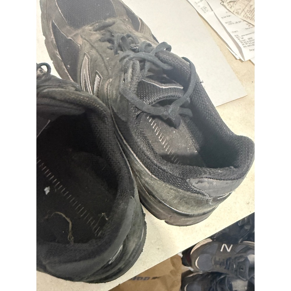 New Balance 990v4 Men Running Shoes 13 Black Good Made in USA M990BB4 - Picture 5 of 9